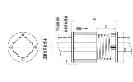 高度调节限位器尺寸图