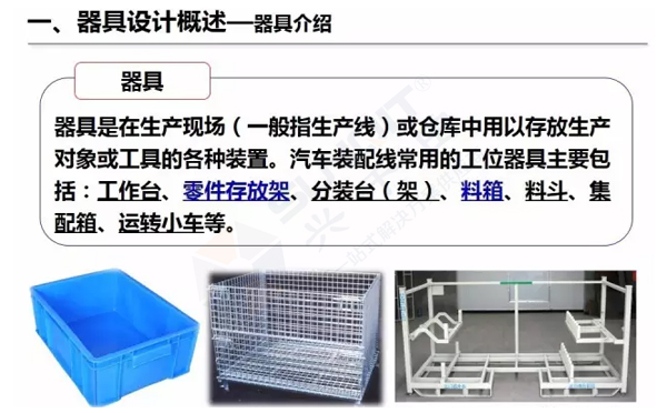 企业精益物流工位器具