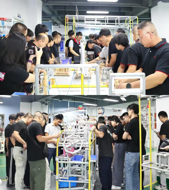 兴千田集团LCIM示范基地观摩5