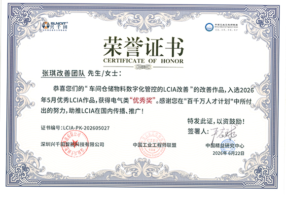 <a href='/zhinengyingyuan.htm' class='keys' title='点击查看关于LCIA的相关信息' target='_blank'>LCIA</a>-PK-202605027+张琪改善团队.jpg